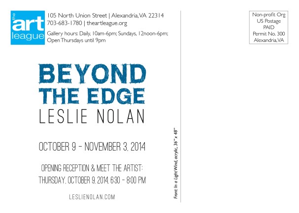 artleaguesoloNolancardBack