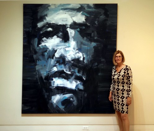 Washington DC Artist Leslie Nolan with Low Down