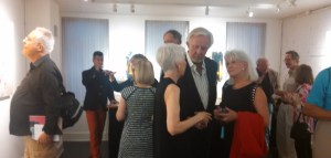 Gallerist Susan Calloway and friends